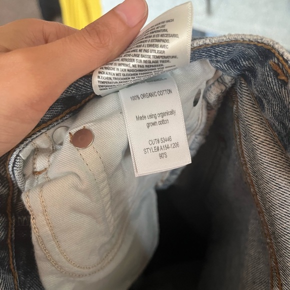 AGOLDE 90'S PINCH WAIST HIGH RISE STRAIGHT Organic Cotton Jeans - 23 - Picture 8 of 10